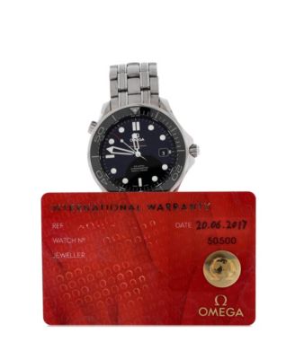  Seamaster Professional Diver 300M Co-Axial Chronometer Automatic Watch in Stainless Steel 41mm