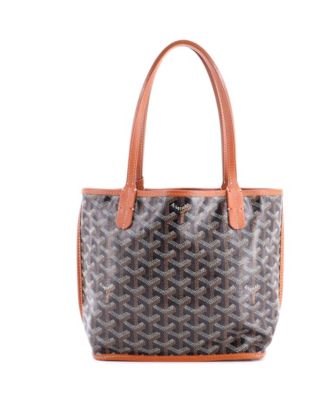  Mini Anjou Reversible Tote Coated Canvas