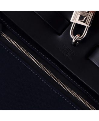 31 Herbag Zip Criss Viking Toile and Leather