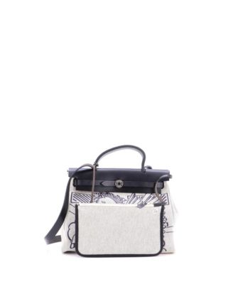 31 Herbag Zip Pegase Pop Toile and Leather