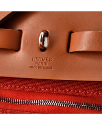 31 Herbag Zip Leather and Toile