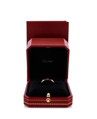  Love Wedding Band Ring 18K Rose Gold