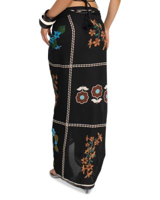 Marine Weave Pareo Swim Cover-Up 