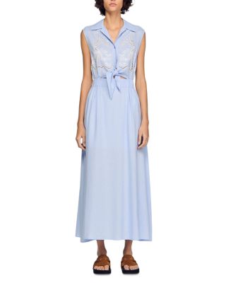 Cassandre Embroidered Maxi Dress