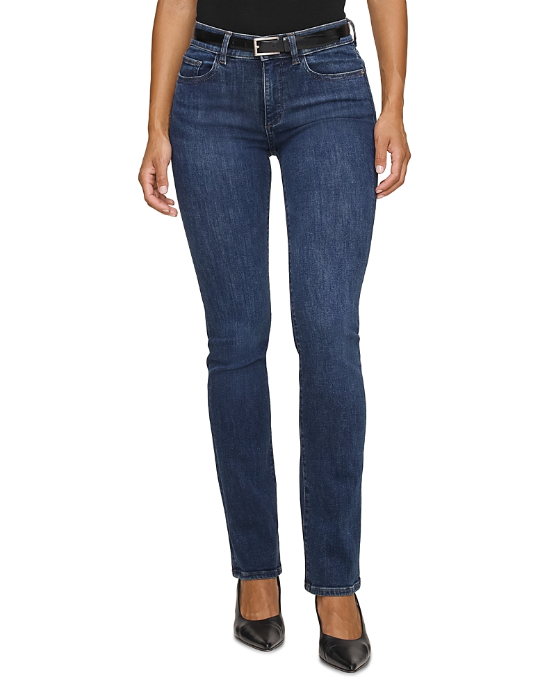DL1961 Mara Mid Rise Instasculpt Straight Jeans in Eastside