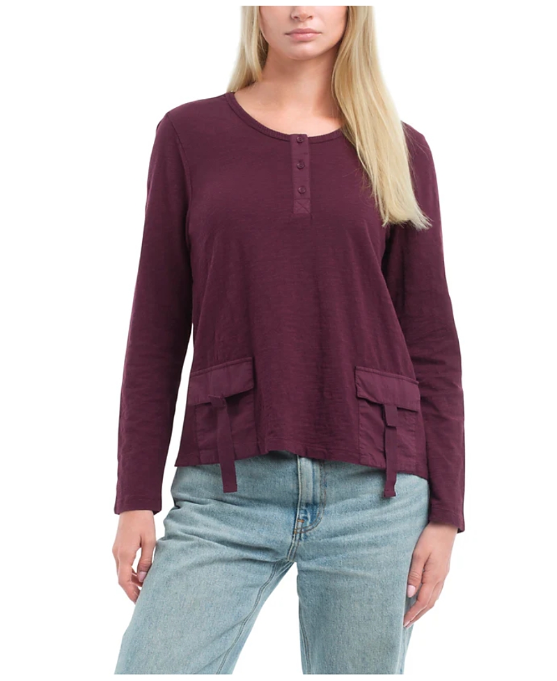 Wilt Clothing Button Placket Tee