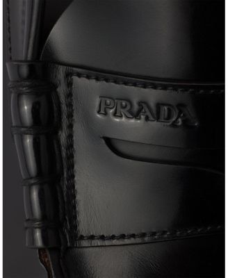  Men's Brushed Leather Loafers