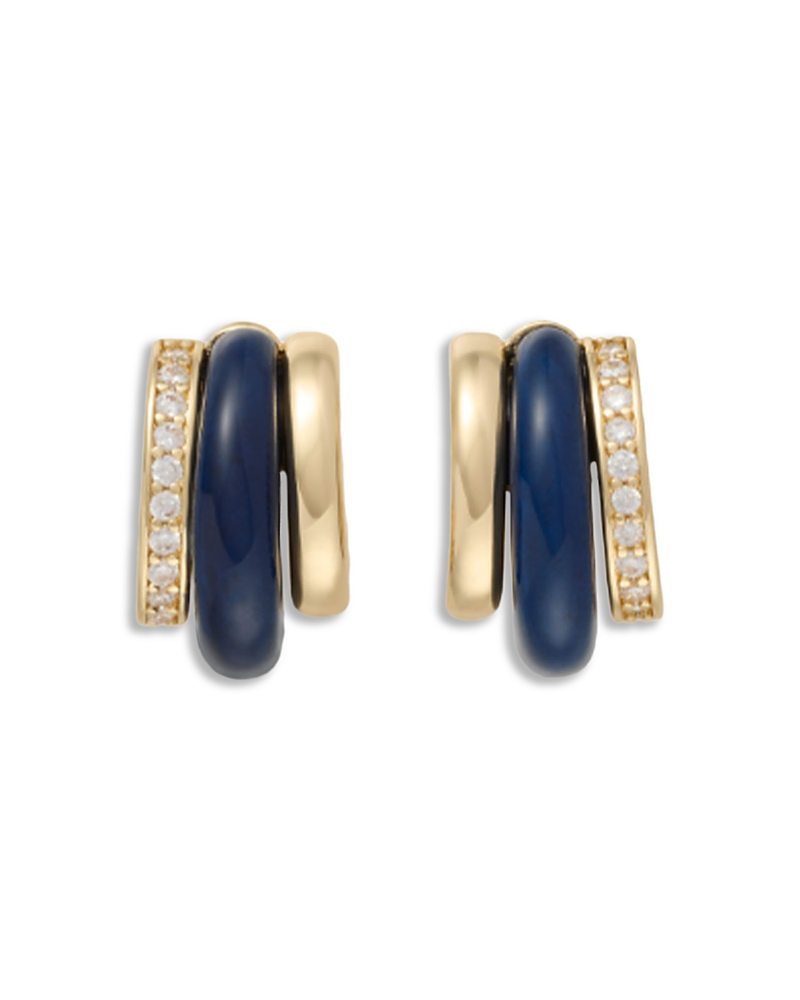 Roxanne Assoulin The Stone Huggie Earrings