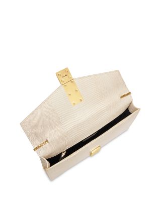 Vancouver Embossed Leather Clutch