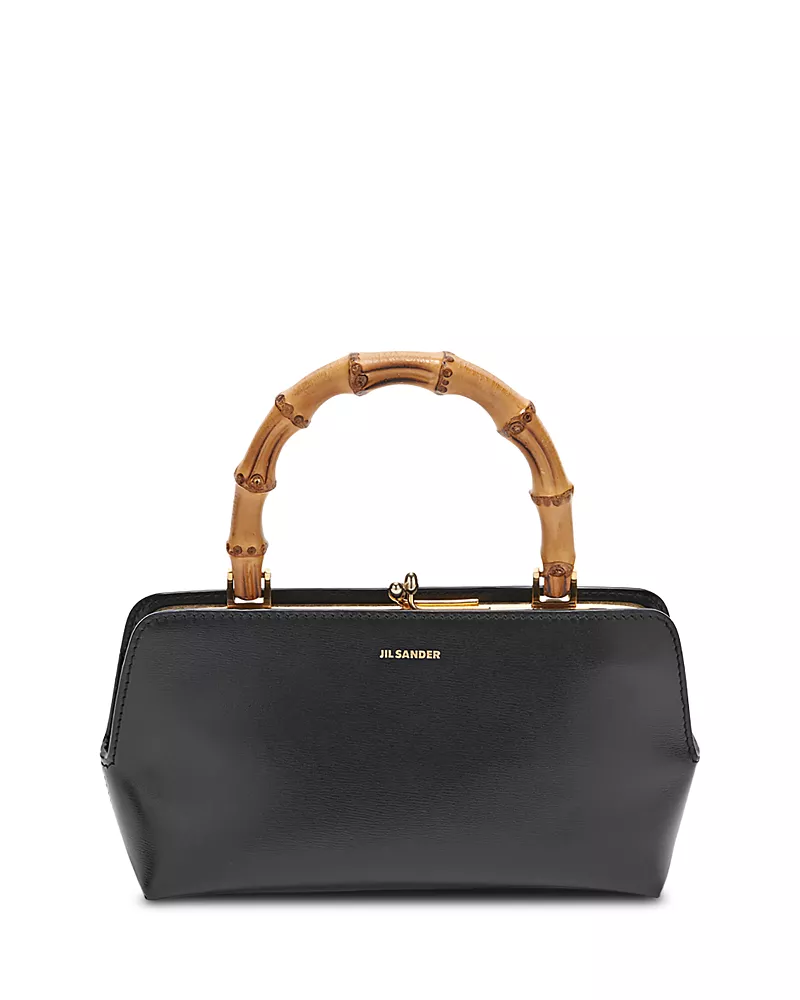 Jil Sander Goji Mini Leather Handbag