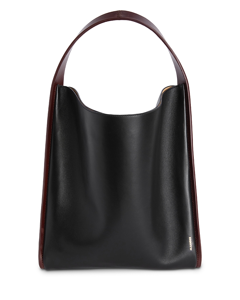 Jil Sander Pivot Medium Leather Tote Bag