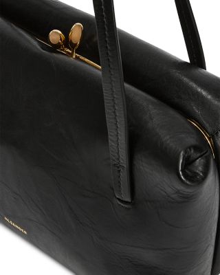 Goji Pillow Small Leather Handbag