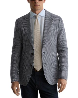 Piccolino Tailored Fit Houndstooth Blazer