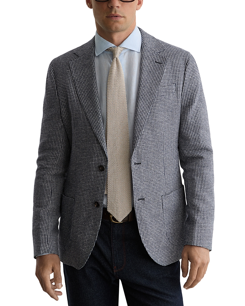Reiss Piccolino Tailored Fit Houndstooth Blazer