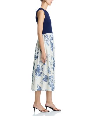 Round Neck Sleeveless Dress