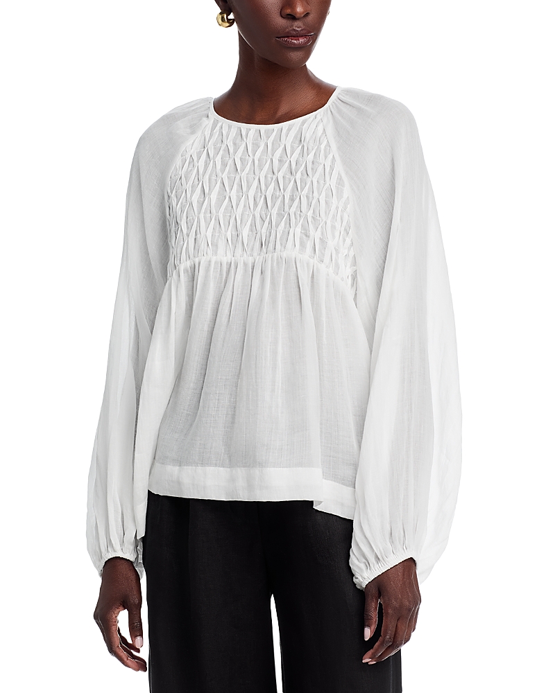 a. ren Sereia Linen Top