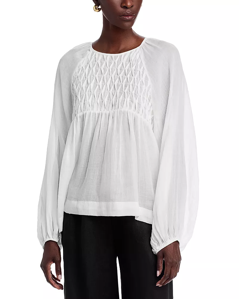 a. ren Sereia Linen Top