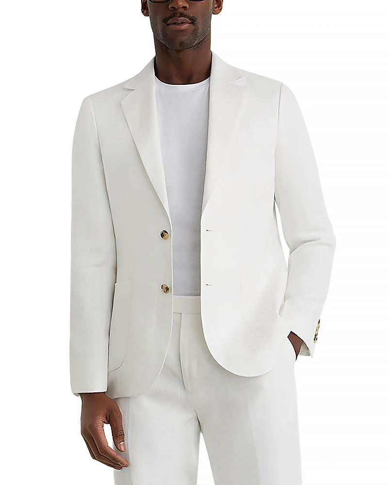 Reiss Atlantic Tailored Fit Linen Blazer