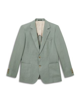 Atlantic Tailored Fit Linen Blazer