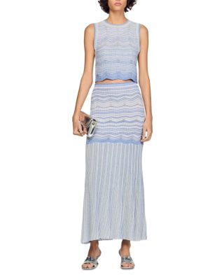 Davi Decorative Knit Crop Top