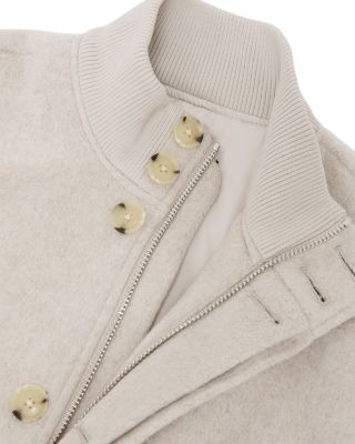 Hadley Bomber Wool Blend Jacket