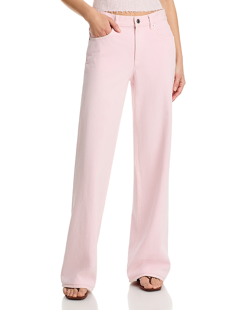 Helmut Lang Wardrobe High Rise Jeans in Peony