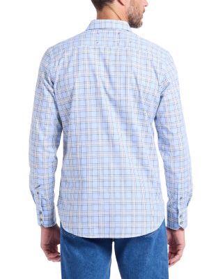 Portsoken Plaid Long Sleeve Woven Shirt