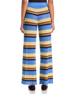 Silk Blend Palazzo Pants