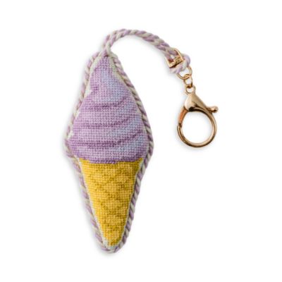 Ice Cream Cone Bag Charm