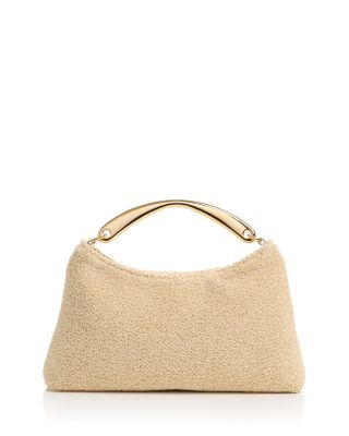 Rhea Metal Top Handle Bag