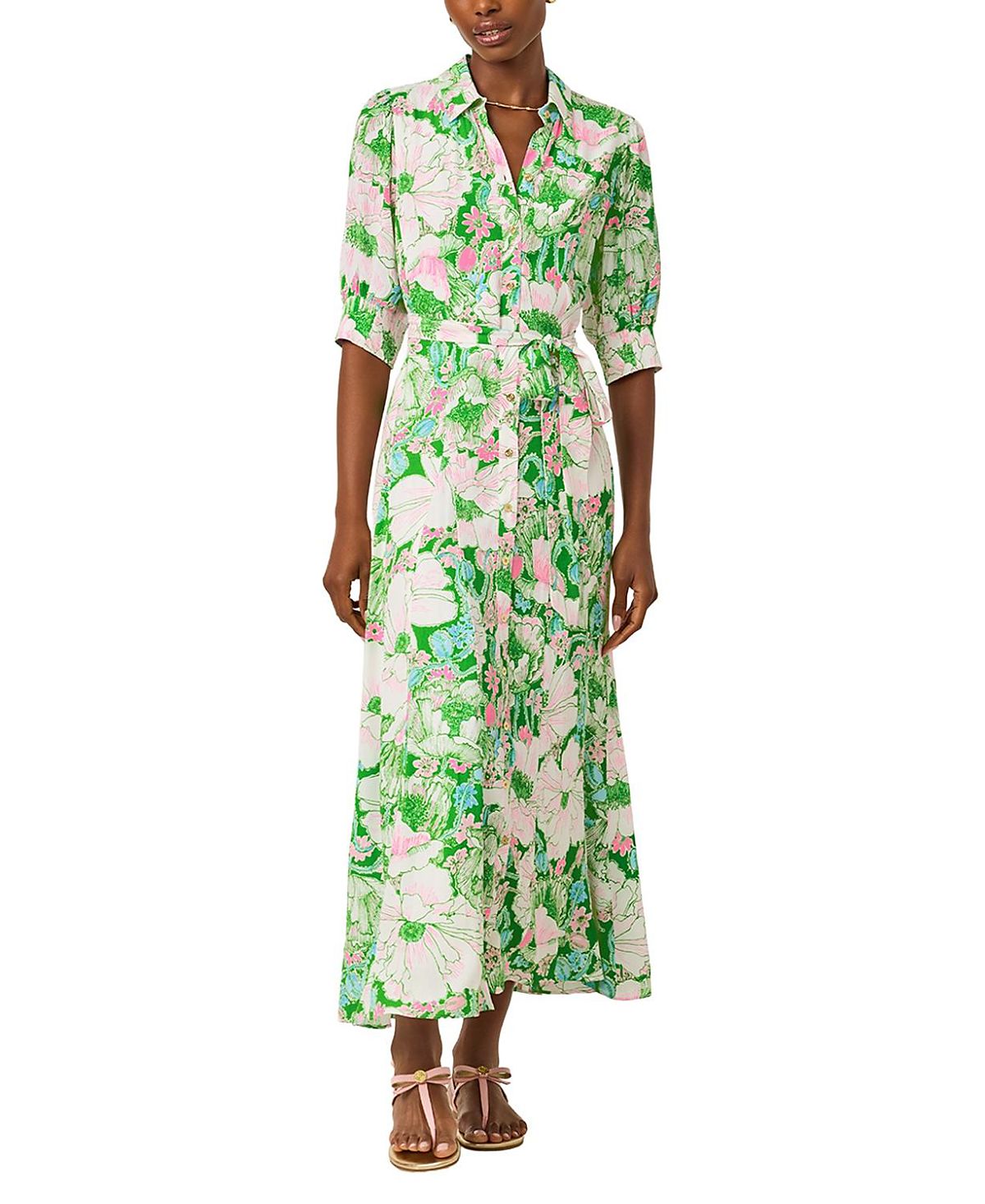 Lilly Pulitzer Larkyn Midi Shirtdress
