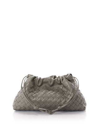 Dustbag Intrecciato Leather Shoulder Bag