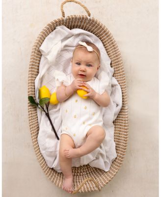 Girls' Little Blossoms Knit Romper - Baby