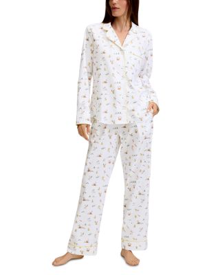 Frolic Woven Twill Classic Pajama Set in Easter Frolic