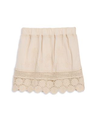 Girls' Crochet Flower Skirt, Big Kid - Exclusive
