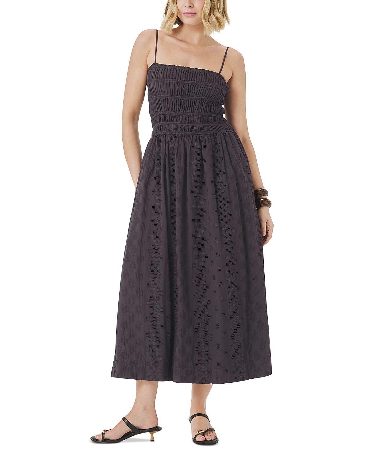 Splendid Kenzie Geo Eyelet Dress