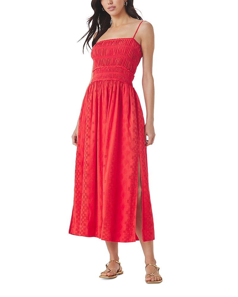 Splendid Kenzie Geo Eyelet Dress