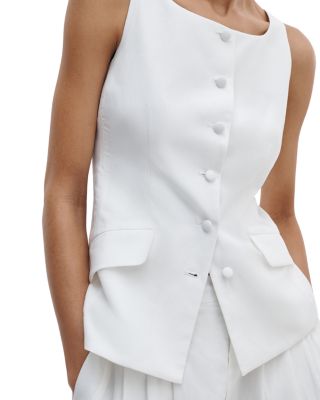 Lola Button Front Vest