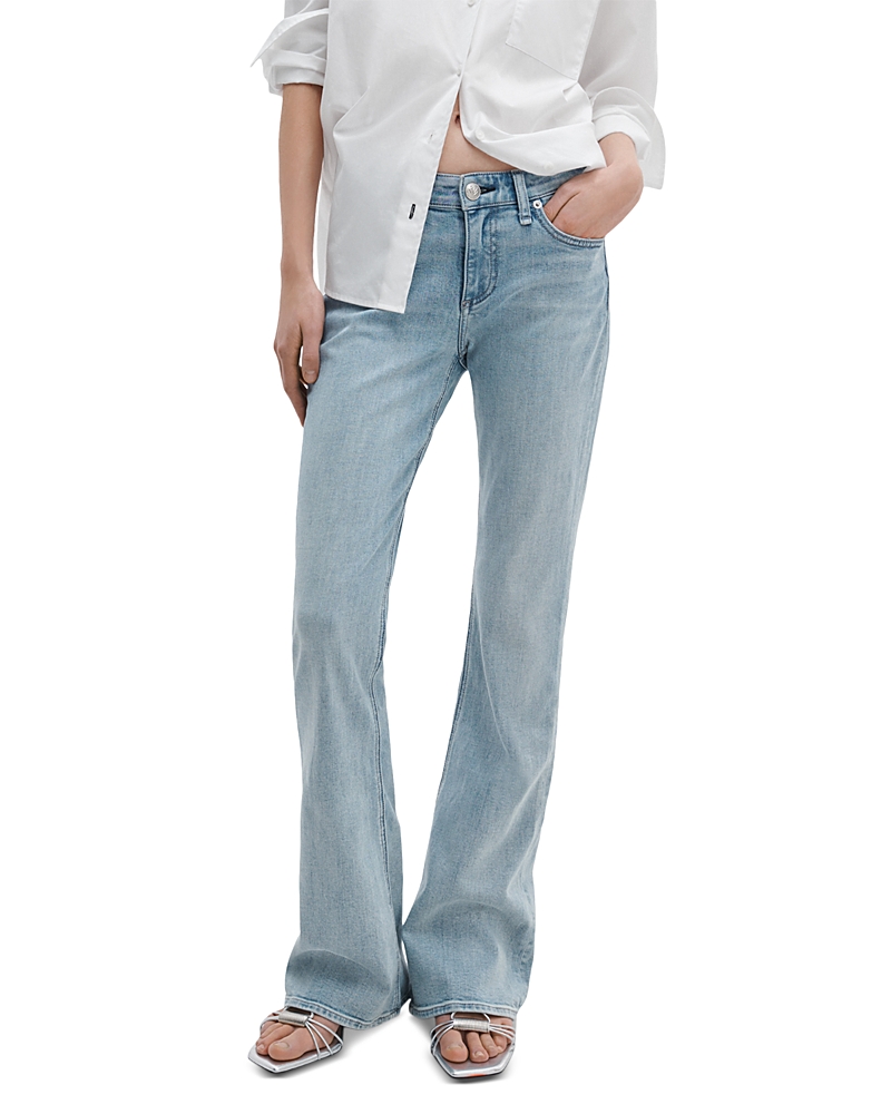 rag & bone Kinsley Low Rise Full Bootcut Jeans in Rallay