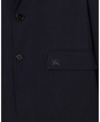  Seersucker Cotton Linen Tailored Jacket