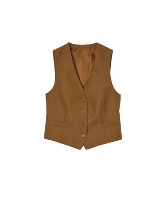 Wool Mohair Waistcoat