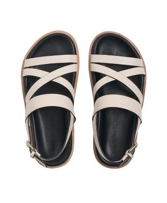  Women's Nappa Aria Molded Footbed Sandal