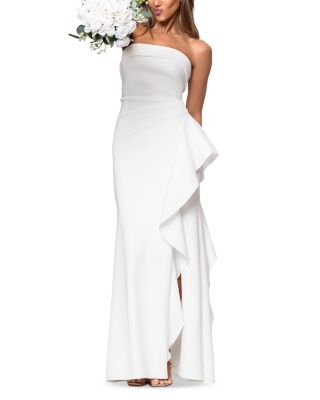Scuba Strapless Gown - Exclusive