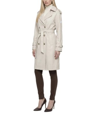  Lightweight Belted Trench Coat
