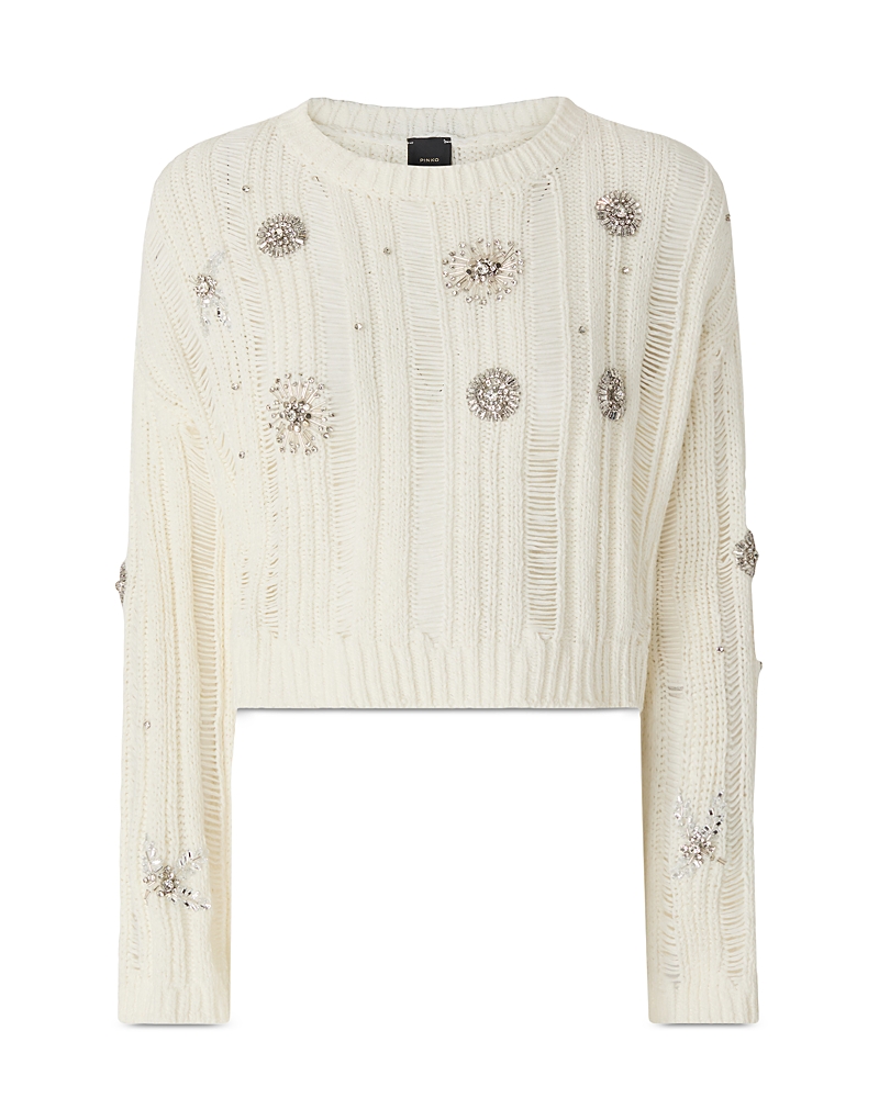 Pinko Pressione Embellished Sweater