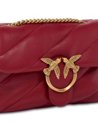 Love Puff Mini Quilted Leather Crossbody