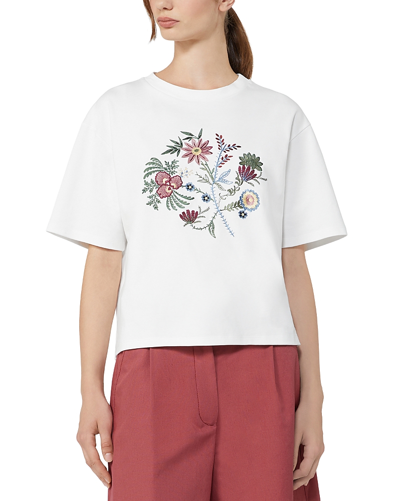 Weekend Max Mara Wkdsabato Embroidered Tee