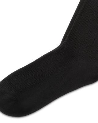 Ribbed Knee High Socks