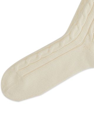 Cable Knit Socks