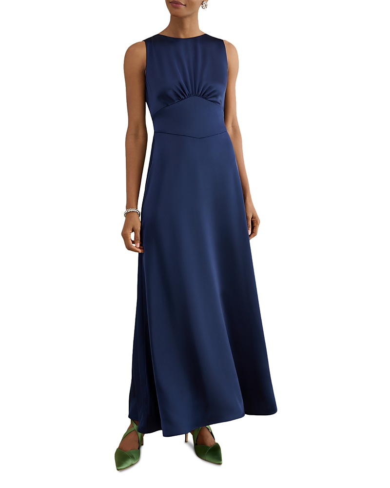 Hobbs London Petite Black Tie Collection Jemma Dress